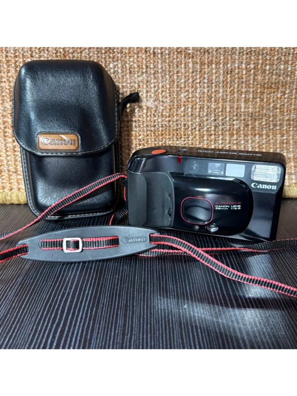 Canon Sure Shot Supreme 35mm Film Camera Untested